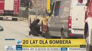 20 lat więzienia dla bombera z Wrocławia