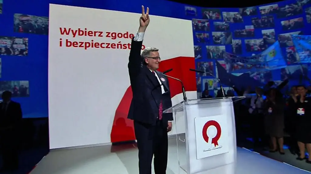 Bronisław Komorowski rozpoczął swoje ostatnie przemówienie