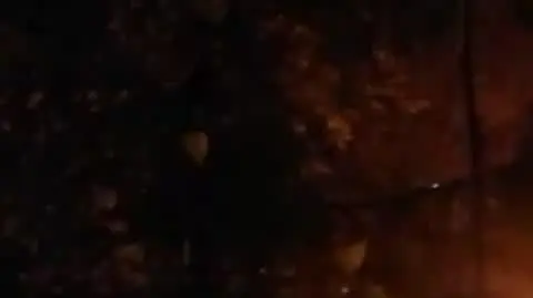 Pożar samochodów w Gdańsku