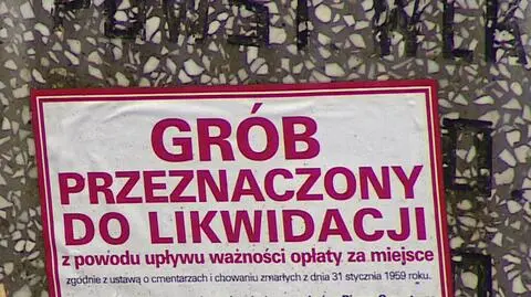 Groby przeznaczone do likwidacji