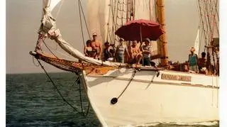 Dawne fotografie żaglowca