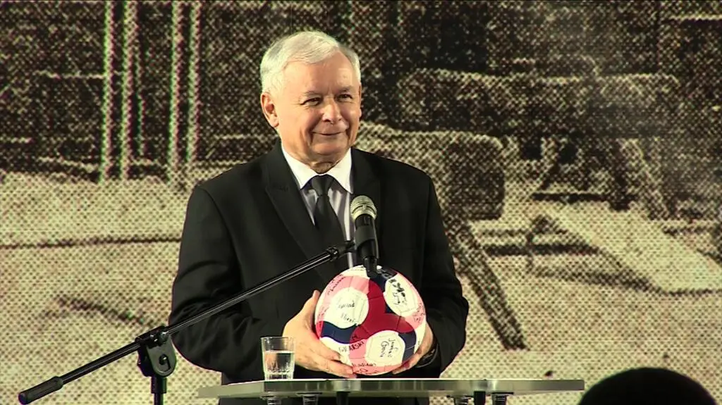 Prezent dla Jarosława Kaczyńskiego