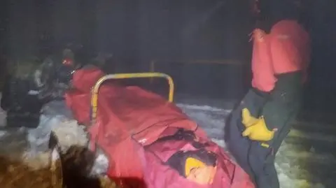 Była o krok od schroniska, ale osłabła. Ratowali wyziębioną turystkę