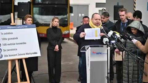 Konferencja prezesa MPK Wrocław