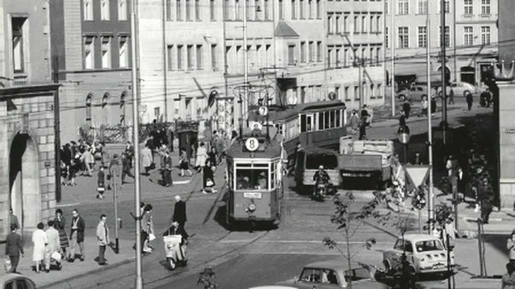 Wroclaw, rynek, 1961