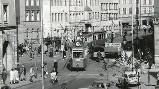Wroclaw, rynek, 1961