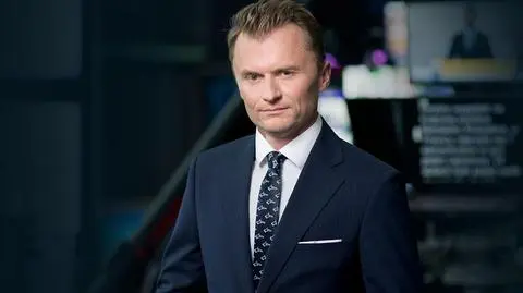 Dziennikarz TVN24 Piotr Jacoń