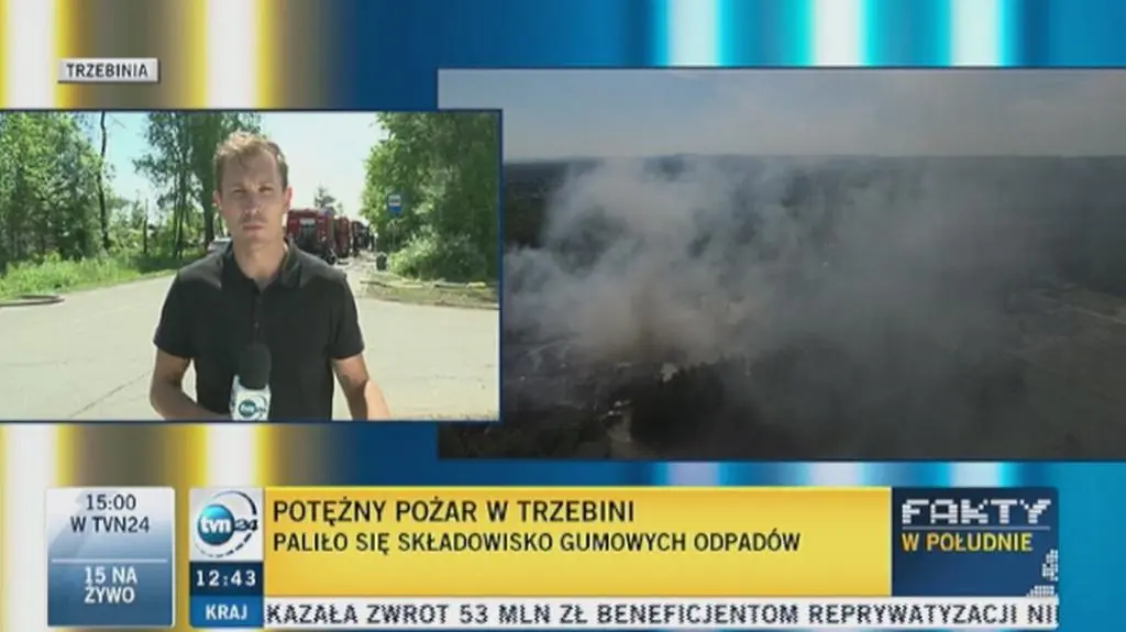 Strażacy: nie ma zagrożenia dla mieszkańców