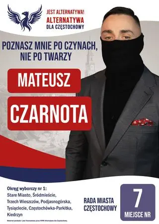 Plakat Mateusza Czarnoty