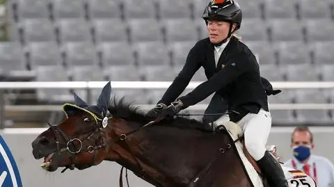 "Koń zaczął panikować, gdy skierowano na nas kamery. Nie byłam brutalna"