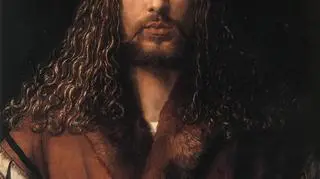"Albertus Durerus Noricus" - autoportret Albrechta Dürera stylizowany na Chrystusa