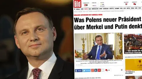 Duda w wywiadzie dla dziennika Bild