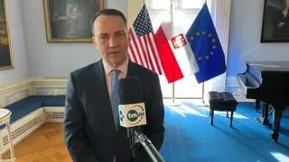 Radosław Sikorski w Waszyngtonie