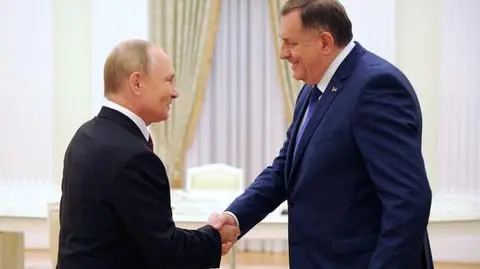 Władimir Putin i Milorad Dodik. Spotkanie na Kremlu. Zdjęcie z 20 września 2022 roku 