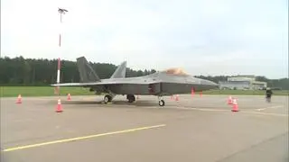 Amerykański myśliwiec F-22 Raptor