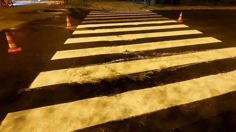 Malowanie pasów po "UCKU"