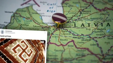 Nazistowska swastyka na łotewskiej choince? Nie, to ludowy symbol
