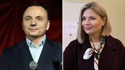 Łukasz Gibała i Monka Piątkowska