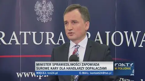 Zbigniew Ziobro o walce z dopalaczami