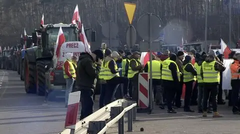 Blokada na przejściu granicznym z Niemcami zakończona. Protesty w innych częściach kraju trwają