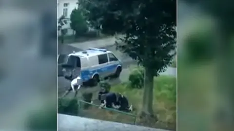 Interwencja policji w Lubinie