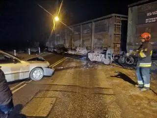 Do wypadku doszło na niestrzeżonym przejeździe kolejowym w Przemyślu 
