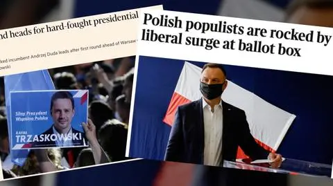 Brytyjska prasa o pierwszej turze wyborów prezydenckich w Polsce
