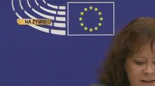 Barbara Kudrycka podczas debaty