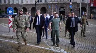 Wołodymyr Zełenski w Sofii