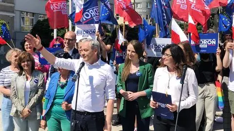 Biedroń: 28 czerwca będzie wyborem między cywilizacją pogardy a cywilizacją godności