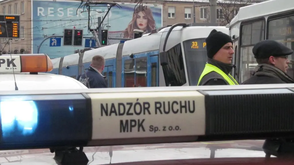 Awaria tramwajów w centrum Wrocławia