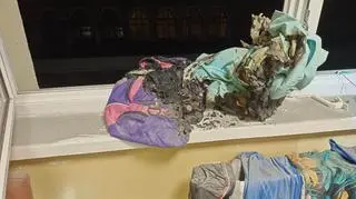 Pożar w szpitalu św. Łukasza w Tarnowie