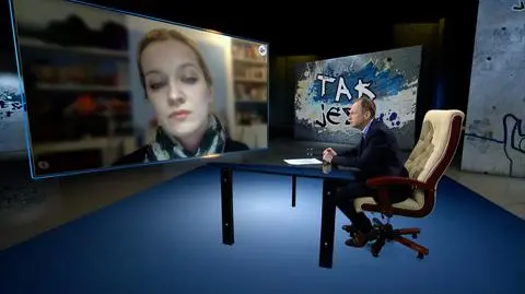 Emilia Skirmuntt w programie "Tak jest"