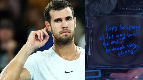 Rosjanin oskarżony o polityczne prowokacje w Australian Open
