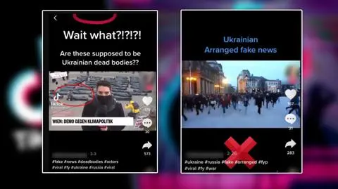 Zakładasz konto, a algorytm szybko podsuwa fake newsy. Jak działa dezinformacja na TikToku