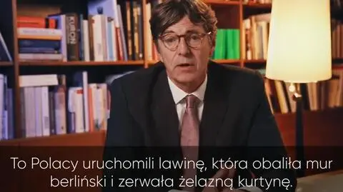 Arndt Freytag von Loringhoven dziękuje Polakom za udział w zjednoczeniu Niemiec