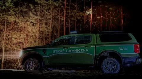 Straż Graniczna na granicy z Białorusią (zdjęcie ilustracyjne) 