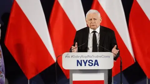 Jarosław Kaczyński w Nysie 