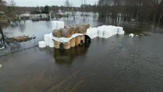 Zalane gospodarstwo w Ślubowie