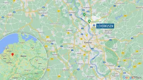 Eksplozja w Niemczech, kłęby dymu unosiły się nad Leverkusen. Jedna osoba nie żyje, są ranni