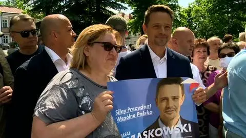 Rafał Trzaskowski w Suwałkach