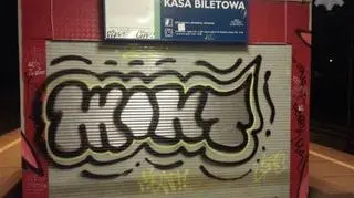 Graffiti o powierzchni kilku lub kilkunastu metrów kwadratowych były wykonywane w miejscach, gdzie były bardzo dobrze widoczne