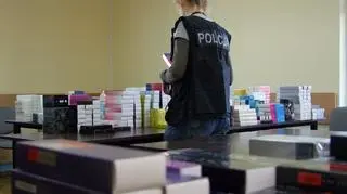 Kosmetyki znaleziono zarówno w samochodzie, jak i w mieszkaniu