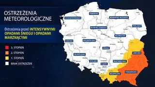 Ostrzeżenia meteorologiczne IMGW