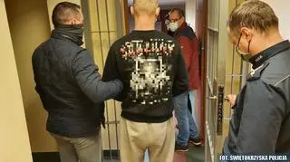 Mężczyzna został zatrzymany