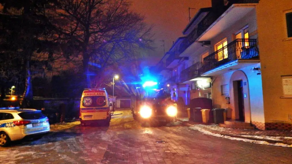Akcja służb w Ustce