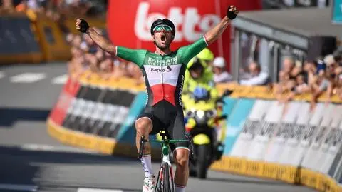 Dwie pieczenie na jednym ogniu. Udana sobota Colbrellego na Benelux Tour