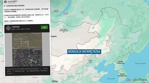 Makieta tajwańskiej dzielnicy rządowej na chińskiej pustyni. "Sygnalizuje zamiar"  