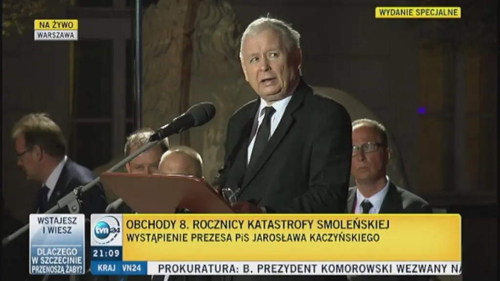 Prezes PiS: wszystko wskazuje że pomnik Lecha Kaczyńskiego zostanie odsłonięty 10 listopada
