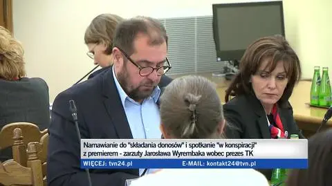 Jarosław Wyrembak stawia zarzuty Julii Przyłębskiej
